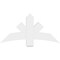 Ekena Millwork Alberta Architectural Grade PVC Gable Bracket, 48"W x 24"H x 4"D x 6"F, 12/12 Pitch GBP048X24X0406ALB00 - alternate 5